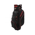 Bag Boy Bag Boy BB37592 Golf-Chiller Cart Bag - Black; Red & Silver BB37592